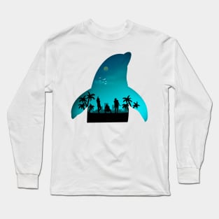 the miami trio Long Sleeve T-Shirt